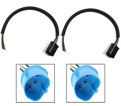 Formula-J87 9007 HB5 Headlight Bulb Extension Wire Harness Connector 12V 55W