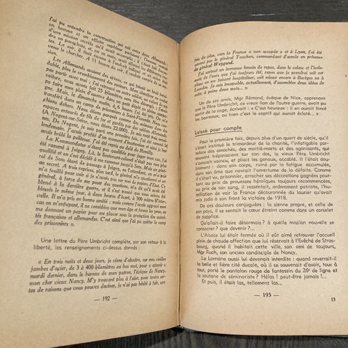 LE PERE UMBRICHT AUMONIER MILITAIRE 1914-1940 HC - Bild 16 von 18