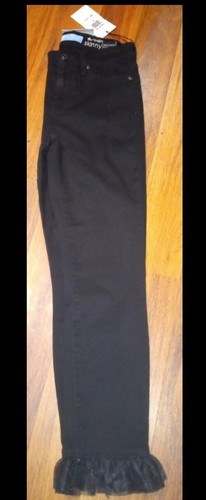 Jeans da donna 7 for all Mankind Denim super skinny taglia 25 nuovi con etichette pizzo neri - Foto 6 di 10