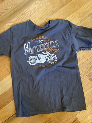 Conrad s Motorcycle Shop/Size Medium/Joliet IL/Est 1984 c7