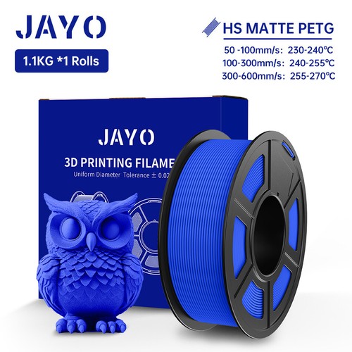 JAYO 5KG Haute Vitesse Mat PETG 1,75mm Imprimante 3D Filament Sans Noeud - Photo 13/14