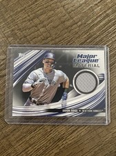 2023 Topps #MLM-AJ Major League Material Black  /199 Aaron Judge  NY Yankees