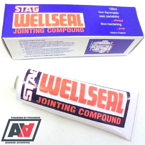 HEAD GASKET COMPOUND STAG WELLSEAL JOINTING SEALER HANDY 100ML TUBE ADV