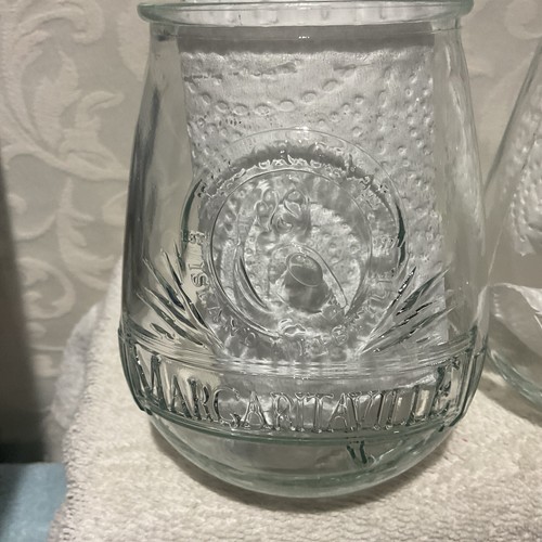 Set of (4) Margaritaville 21oz Stemless Glasses by Home Essentials New In Box - Picture 6 of 12