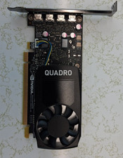 NVIDIA QUADRO P1000 GPU 4GB GDDR5 PCIE 3.0 MINI DISPLAYPORT LOW PROFILE