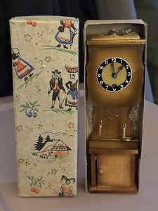 Minature Overocean Clock Co. Grandfather Clock