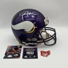 Brett Favre Autographed Signed football hemet helmet full size Minnesota Vikings