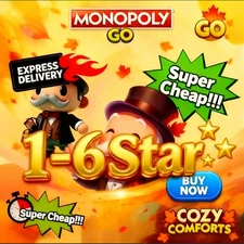 🚀  Monopoly GO Sticker Shop! CHEAPEST on the Market! 🚀All Stars Available!