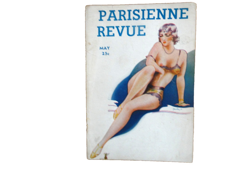 Parisienne Revue – Volume 1, Number 2 – May 1939 – COVER ONLY 
