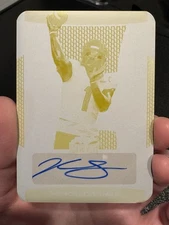 2025 Leaf Metal Kyron Drones Printing Plate 1/1 Auto Virginia Tech QB 🔥