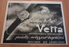 Pubblicità Cronografo Vetta (1946)