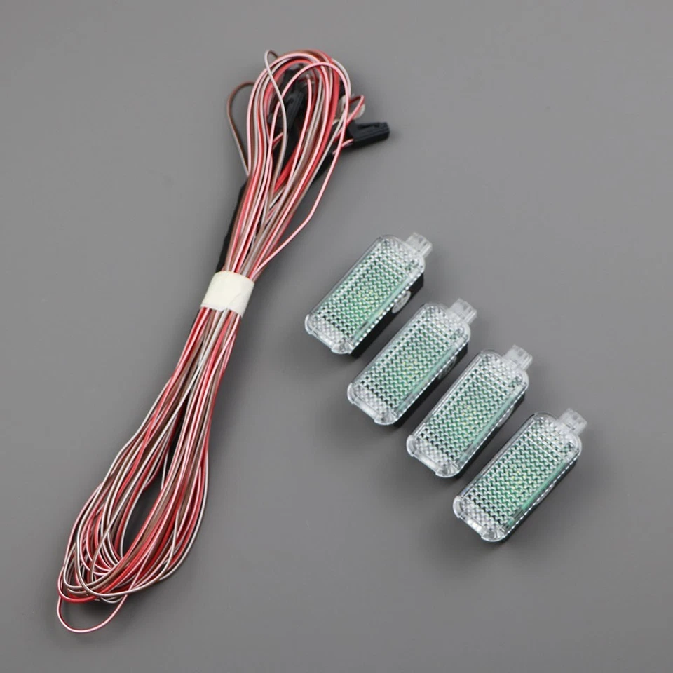 Juego de luces LED para puerta 4E0947415A para A3 A4 A5 A6 A7 A8 Q3 Q4 Q5 Q8 Foto 2 de 4