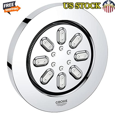 #ad Aqua 2 Setting Rainshower Body Spray Head Water Efficient Modern Design New $139.51