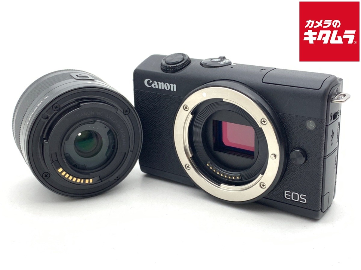 CANON EOS M200 EF-M15-45 IS STM LENS KIT BLACK -EXC- 8702 | eBay