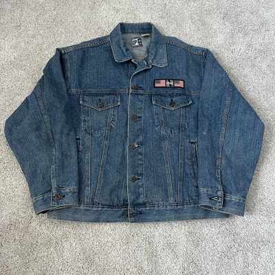 Rolling Stones Vintage 1989 Steel Wheels Tour Denim Jacket