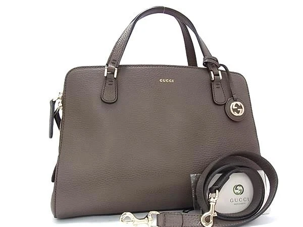 Gucci 391987 525040 sac à main fourre tout épaule bandoulière G cuir imbriqué G Ff8522   Br