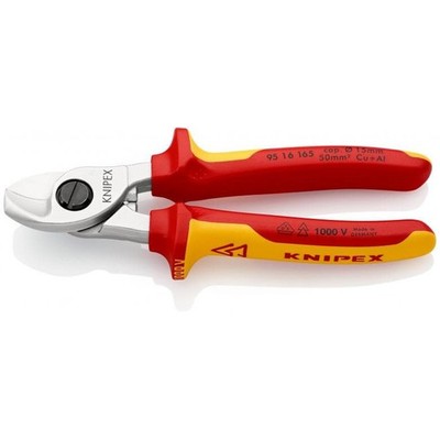 KNIPEX 95 16 165 Cable Shears 6,5'' VDE-tested