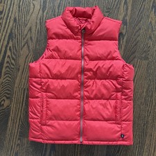 Youth Gap size L vest- red puffy