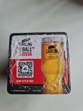 100 x CARLING Beer Mats / Coasters (Promotion)