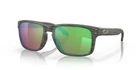 Oakley HOLBROOK Woodgrain POLARIZED PRIZM Shallow Water Green Sunglass 9102-J8
