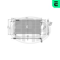 ERA Kondensator Klimaanlage 667293 FüR KIA RIO 2 JB 16V Cvvt