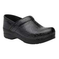 Dansko Professional Embossed Leather Clogs – Size 37