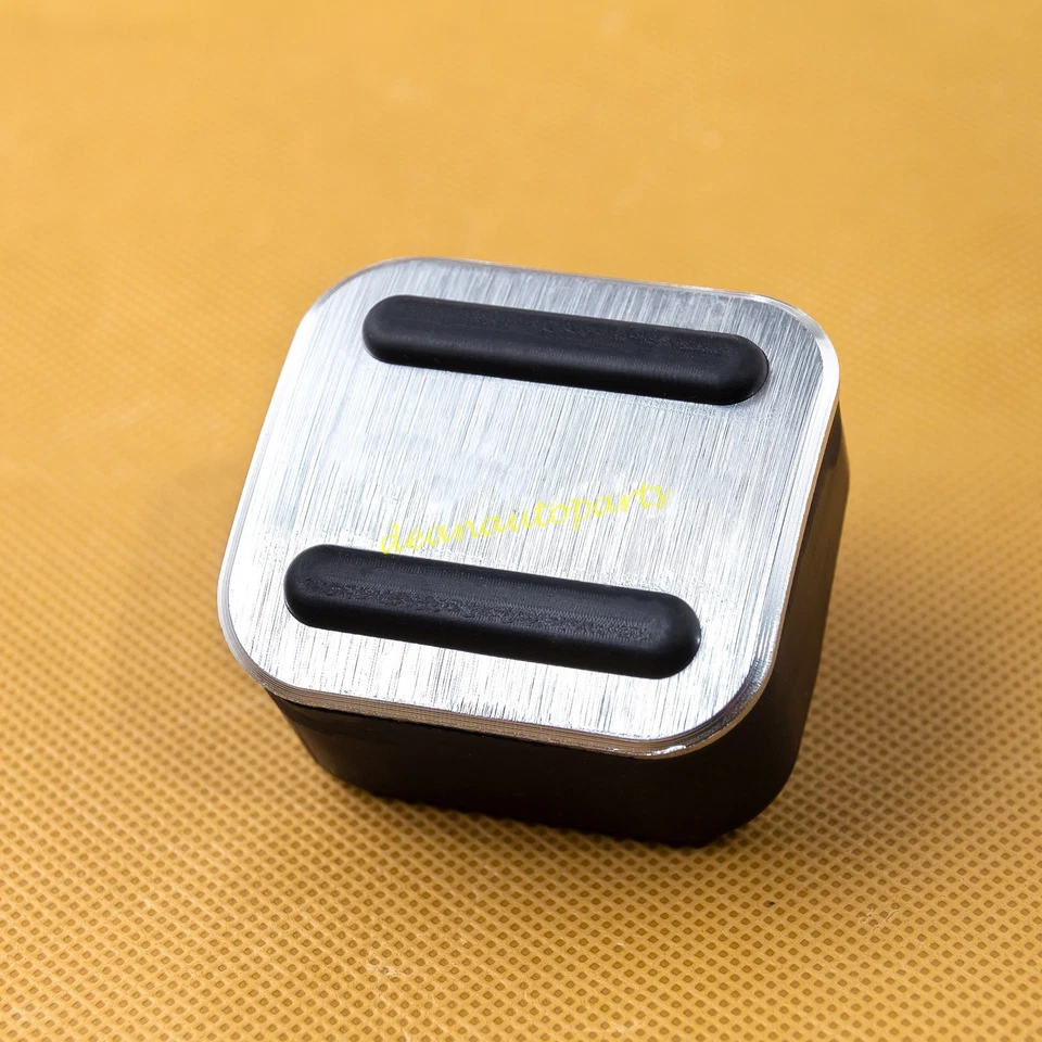 Cubierta de pedal de gasolina antideslizante para freno de estacionamiento Honda CR-V 2012-2016 aluminio plateado Foto 4 de 4