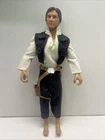 1992 Hasbro Star Wars Han Solo 12” Action Figure No Gun Or Boots Harrison Ford