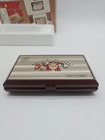 Nintendo Game And & Watch Donkey Kong II Multi Screen 1983 JR-55 CIB Broken Tab