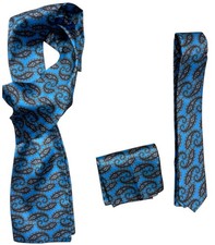 Cravatta Foulard Set Con Motivo