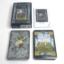 The Sacred Circle Tarot Cards Deck: A Celtic Pagan Journey by Franklin & Mason