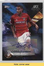 2016 Topps Apex Blue Auto 23/99 Tesho Akindele #5 Rookie Auto RC READ 0m1