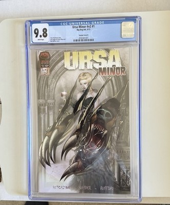 Ursa Minor #1B (Vol 2) Natali Sanders VARIANT 2013 CGC 9.8 Only 1 On Census