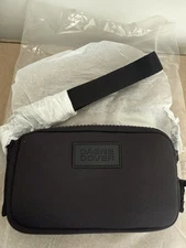 Dagne Dover Mara Neoprene Phone Sling Crossbody Bag Black NWT New Tags $75