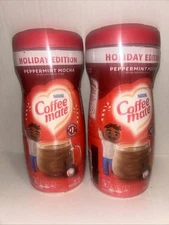 2-Nestle Coffee Mate Holiday Edition Peppermint Mocha Creamer New EXP: 10/26