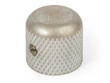 Golden Age Dome Knob, Relic Chrome, 6mm shaft