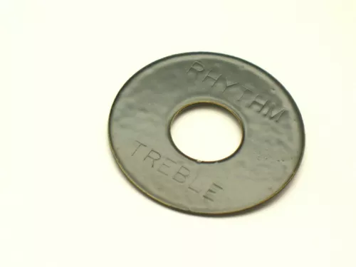 Black Brass Rhythm/ Treble Switch Ring - Genuine Kahler® Parts