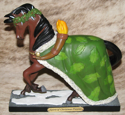 TRAIL OF PAINTED PONIES Spirit of Christmas Present~Low 1E/0268~NIB~SALE PRICE!!