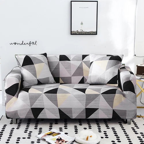 Elastische Sofabezug Garnitur für Wohnzimmer Couchbezüge rutschfeste Schonbezüge - Bild 27 von 51