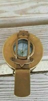 Solid Brass Antique Compass Marine Solid Gift British Military Prismatic Pocket 2