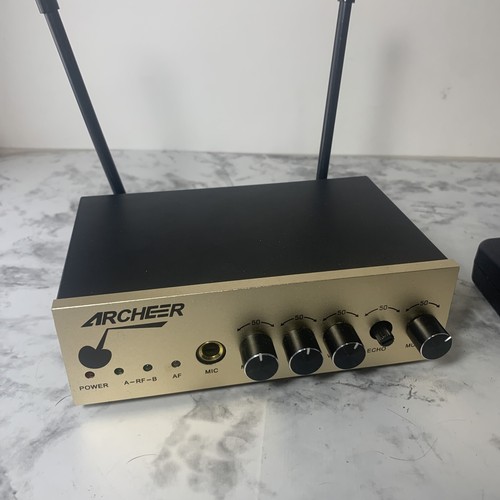 Karaoke Mikrofon ARCHEER kabelloses kabelloses Mikrofon UHF Karaoke System Machi - Bild 2 von 5