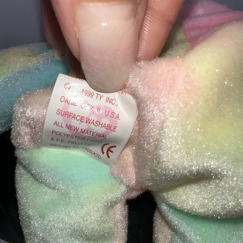 Ty Beanie Babys Geburtstag Set - August Peridot Geburtsstein & BB Bär - Bild 5 von 10