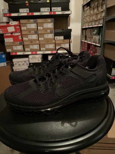 Nike Air Max 2013 Schuhe "Triple Black" (FZ3156-010) Gr. 9 selten Retro Vintage
