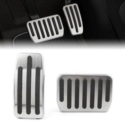 Non-Slip No Drill Foot Pedals Gas Brake Pedal Pad Aluminum Fit Tesla Model 3 RHD - Bild 1 von 12