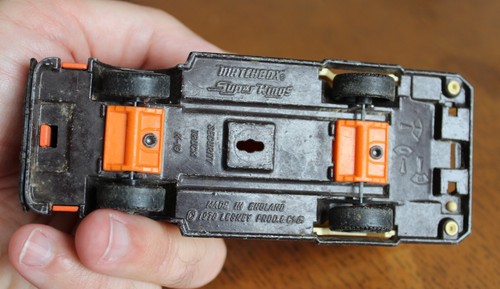 ANCIEN JOUET CAMION MATCHBOX SUPER KINGS SECURITY TRUCK K-19 COFFRE 1978 - Photo 7/7