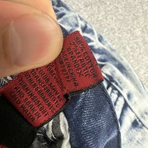 Jordan Craig Jeans Mens 36x34 Legacy Edition Aaron Bleached Stretch HipHop Denim - Picture 3 of 10