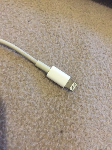 Apple AirPods Headphones Charging Case and Charger Cable - White - Zdjęcie 5 z 6