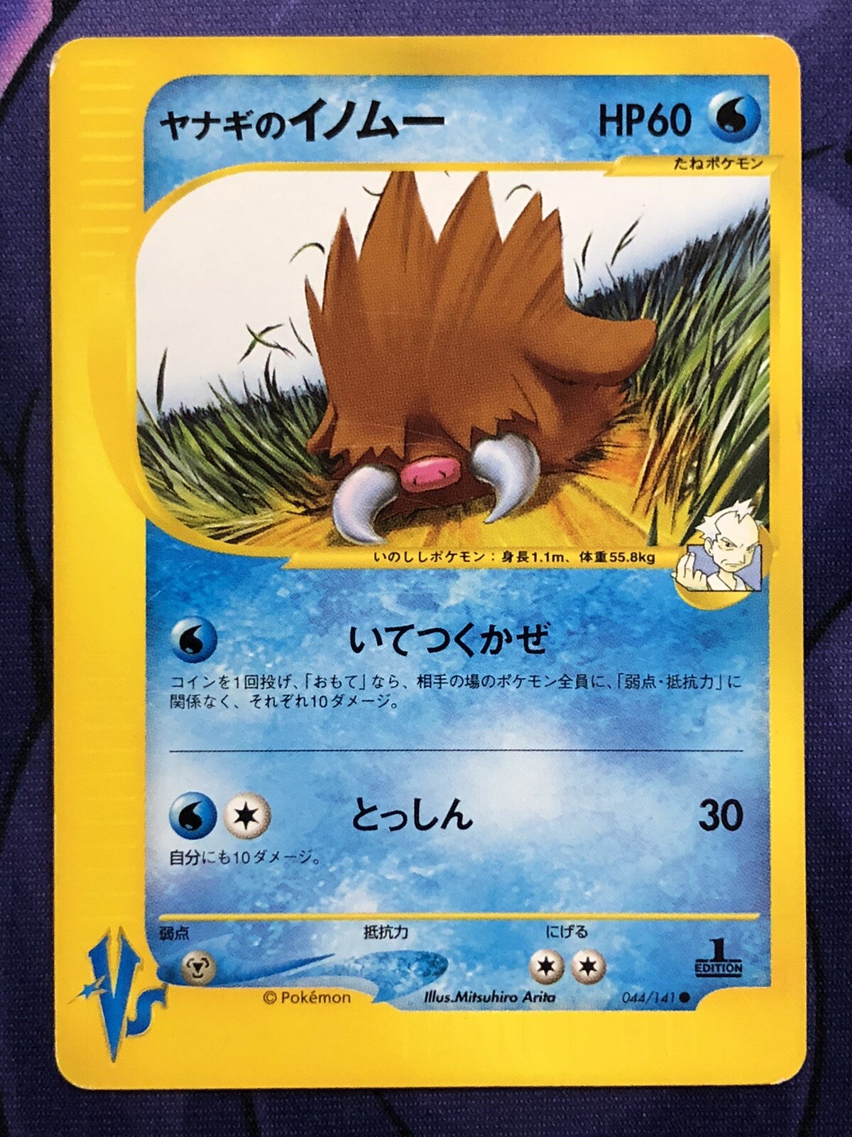 Pryce's Piloswine 044/141 - VS Series 1st Edition - Vintage Japanese Pokémon TCG