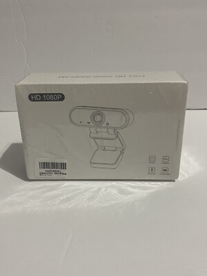 Webcam with Microphone Full HD 1080P Streaming Camera for PC MAC Laptops