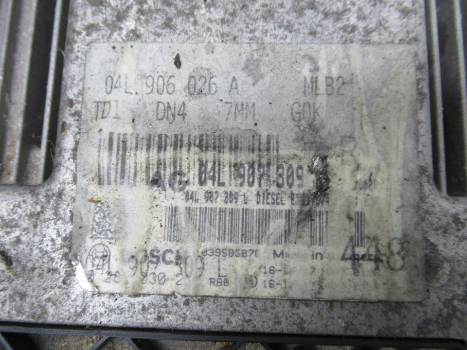 2017 AUDI A4 AVANT S-LINE B9 2.0TDI MANUAL MK5 5DRS ESTATE ENGINE ECU *9950 - Image 2 of 4